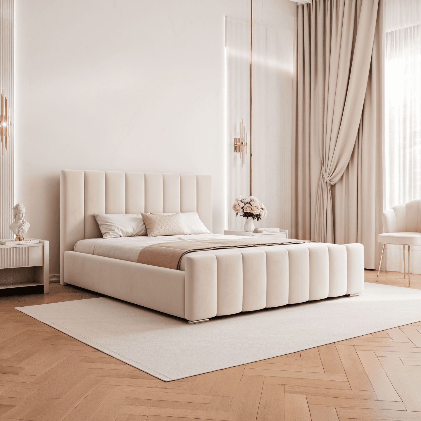 Łóżko Tapicerowane Selia - zdjęcie 2