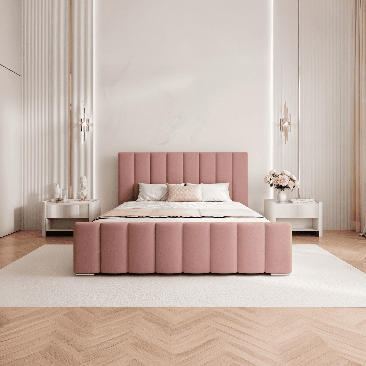 Łóżko Tapicerowane Selia