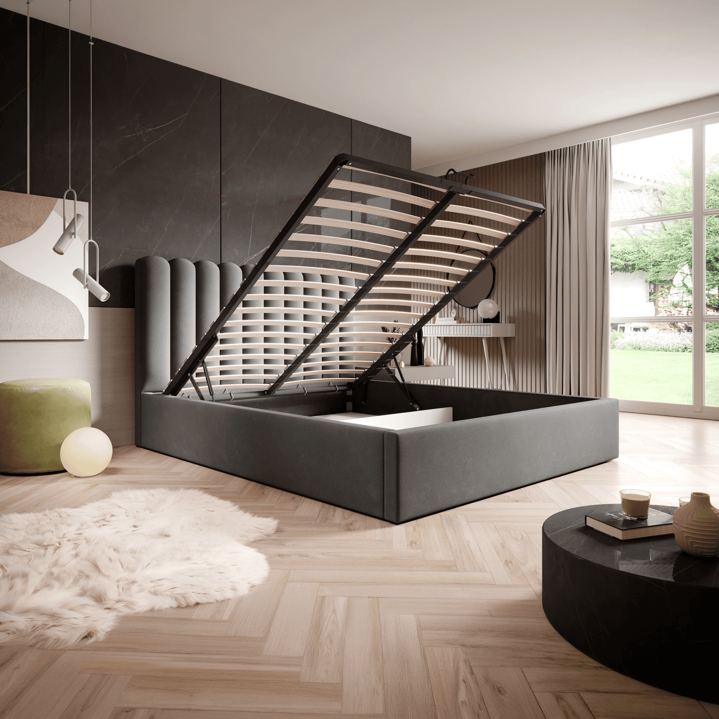 Łóżko Tapicerowane Arisa