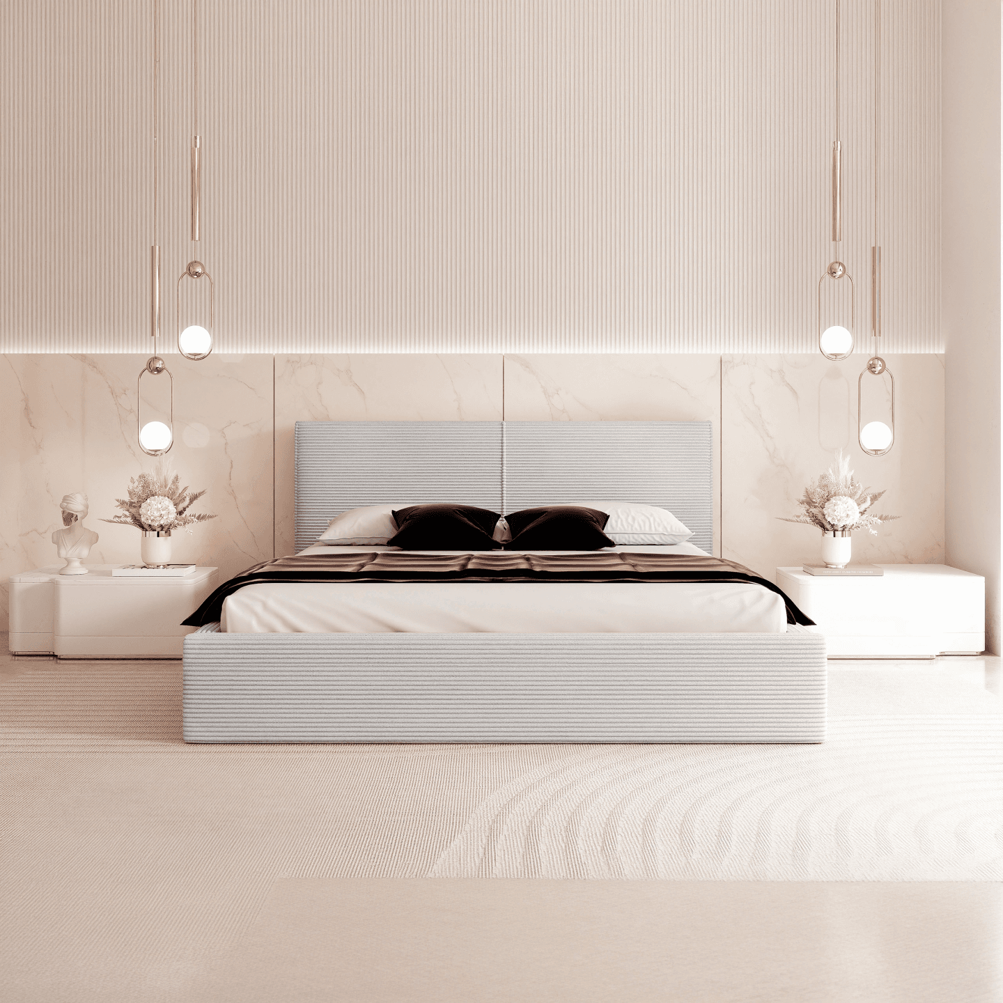 Łóżko Tapicerowane Alvio