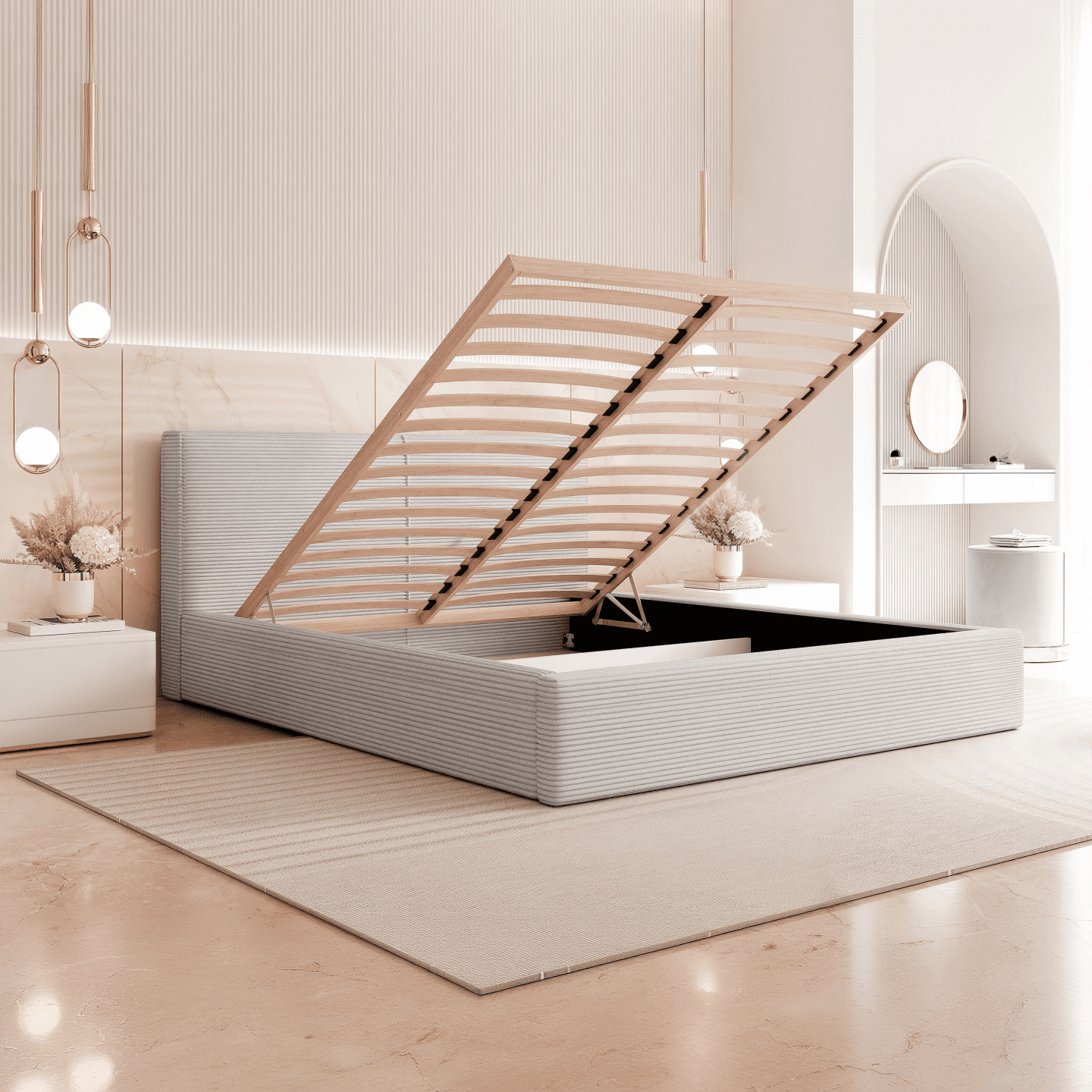 Łóżko Tapicerowane Alvio