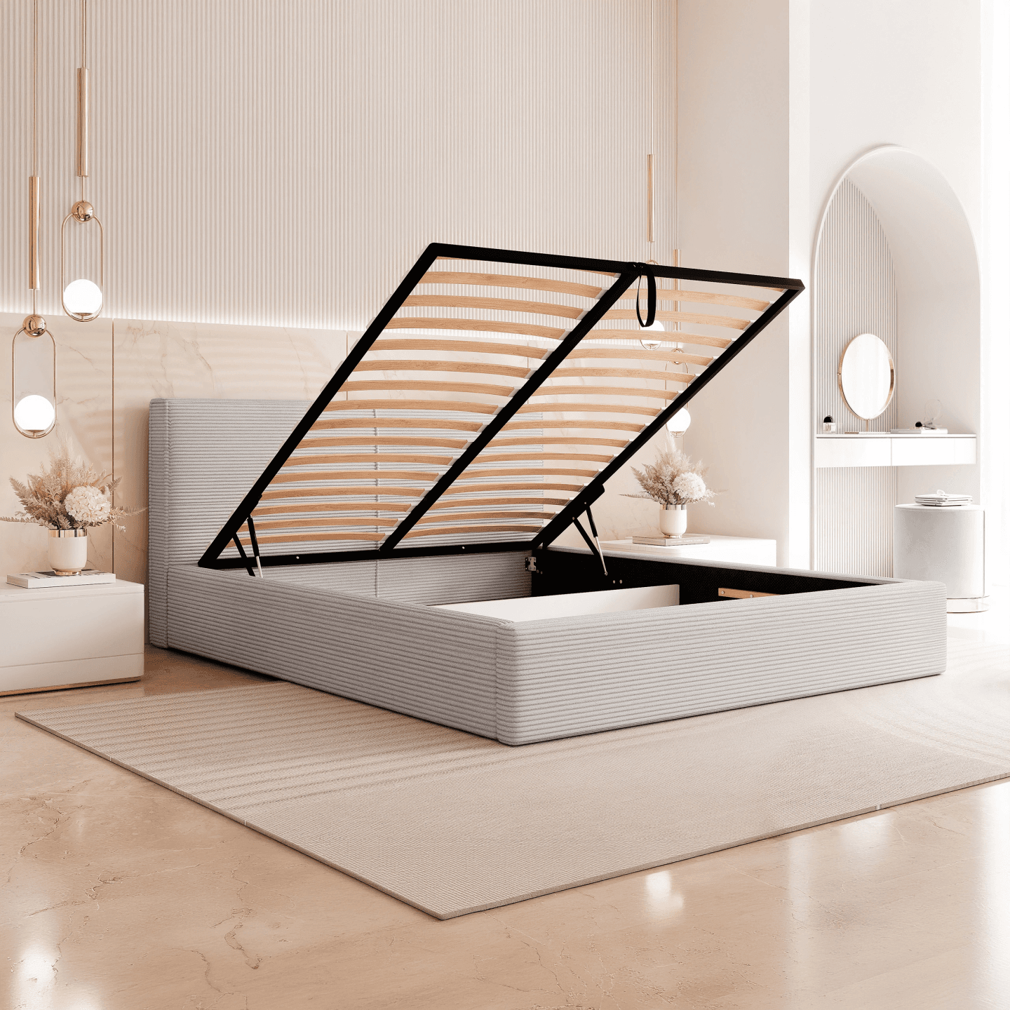 Łóżko Tapicerowane Alvio