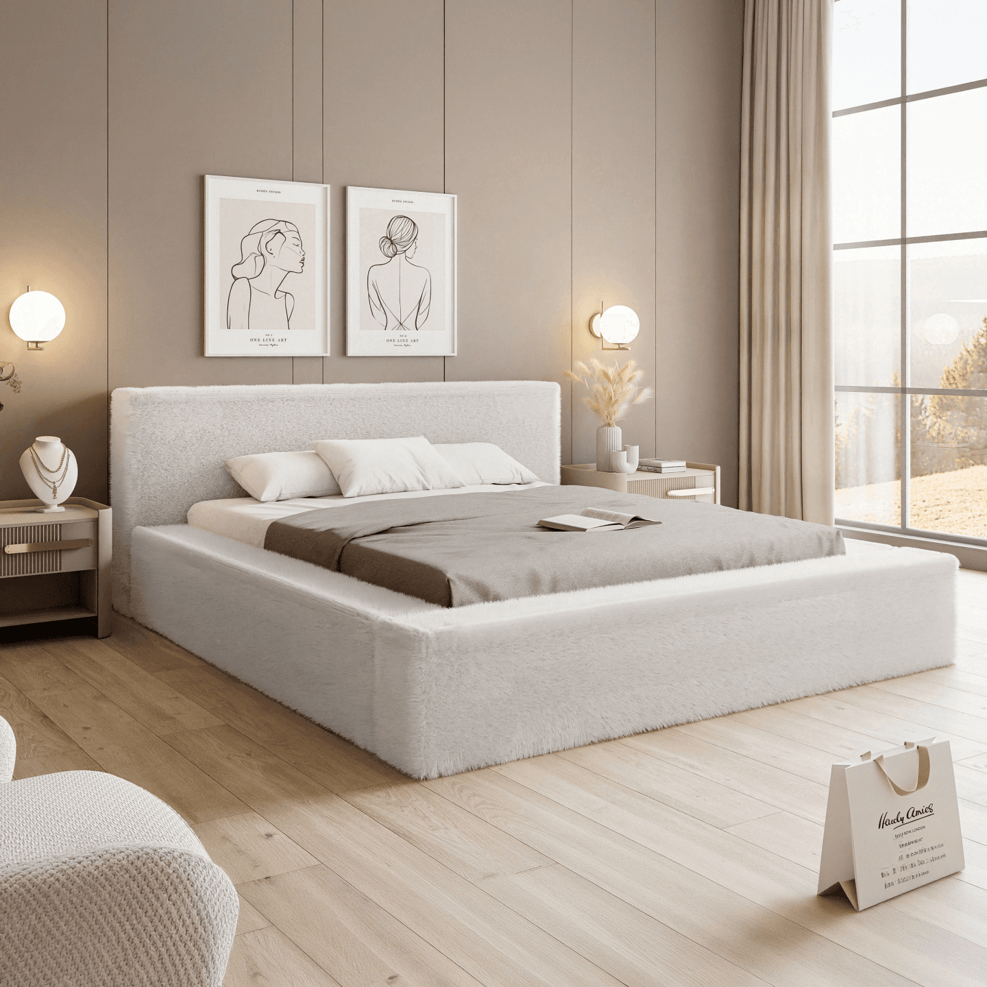 Łóżko Tapicerowane Amarone