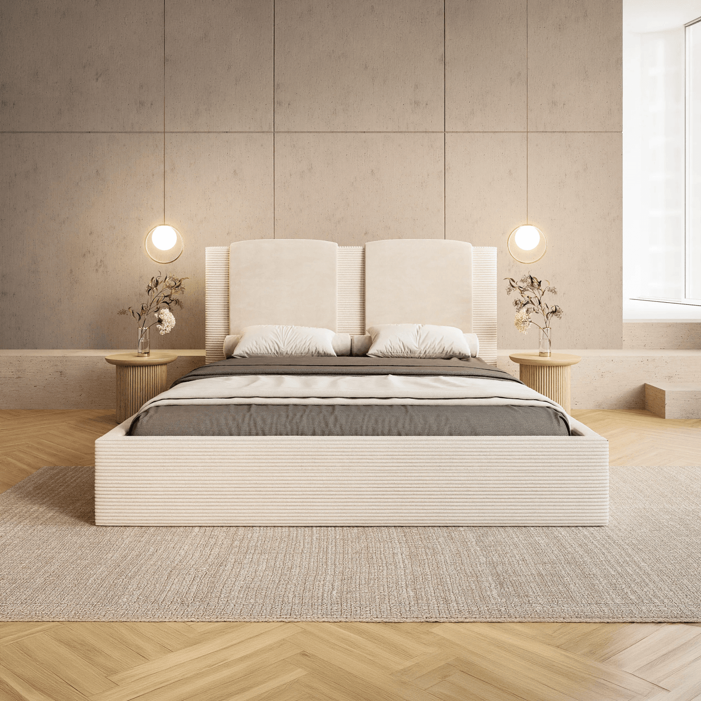 Łóżko Tapicerowane Savio