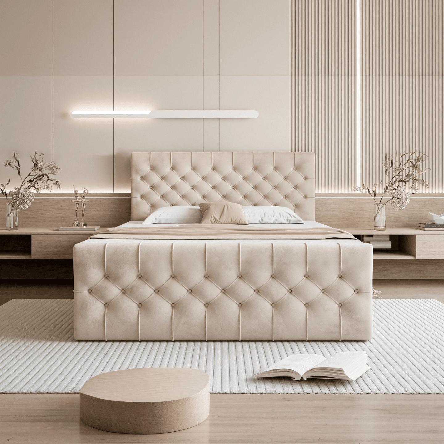 Łóżko kontynentalne Castello