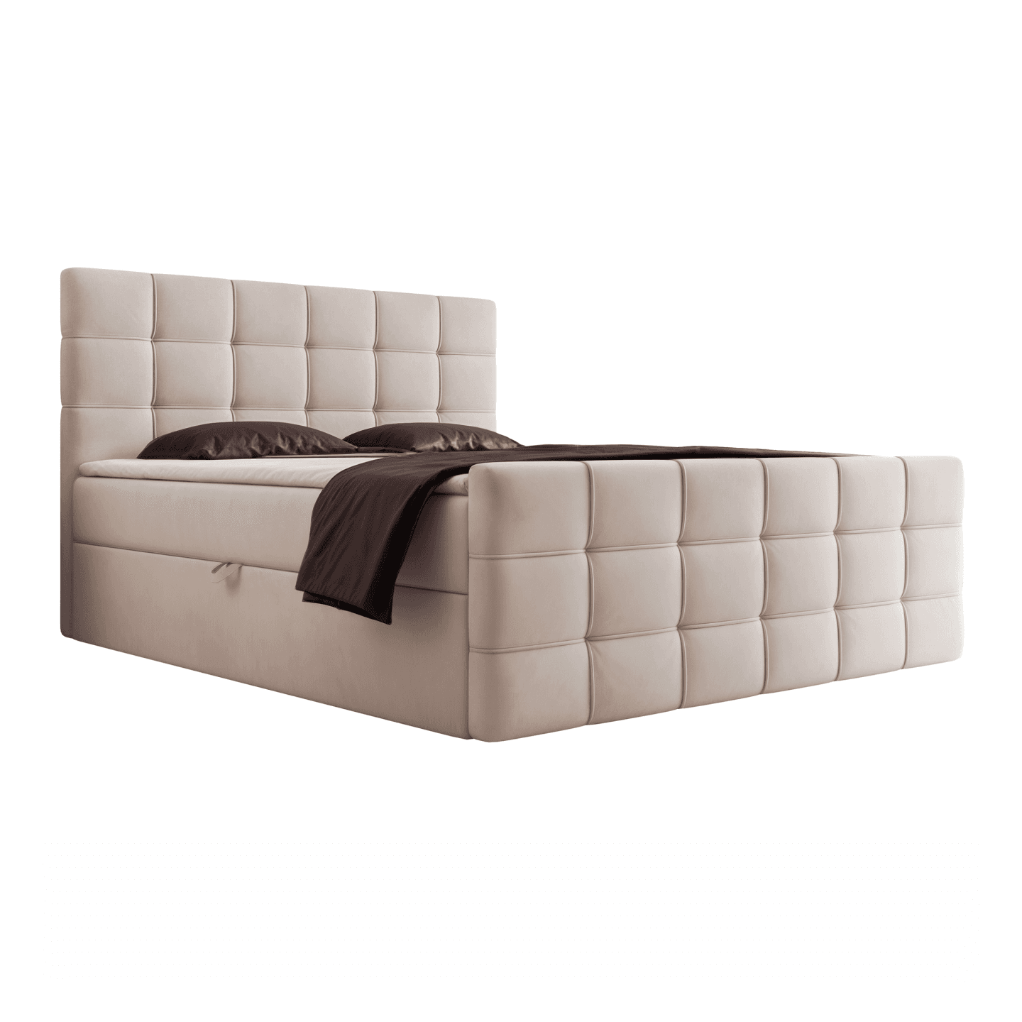 Łóżko kontynentalne Elvo