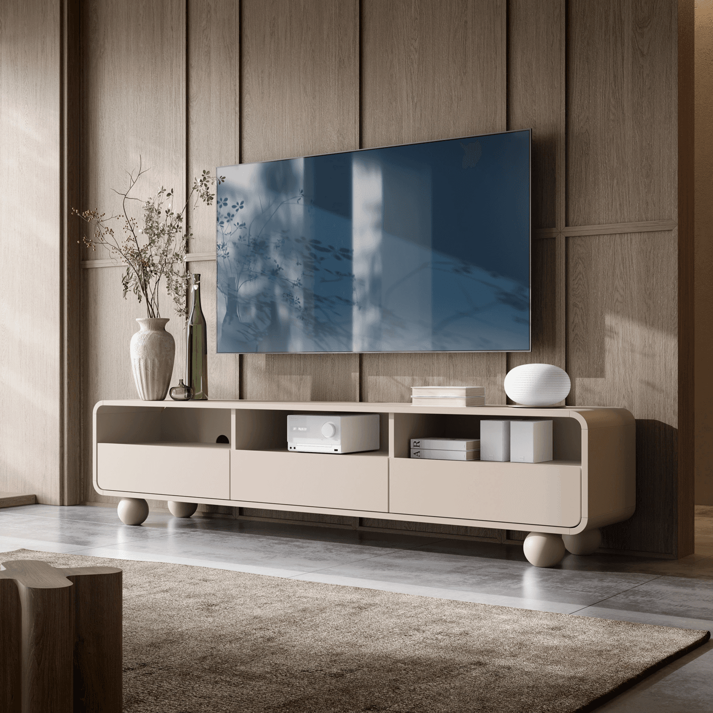 Szafka RTV Olea 180 cm kaszmir