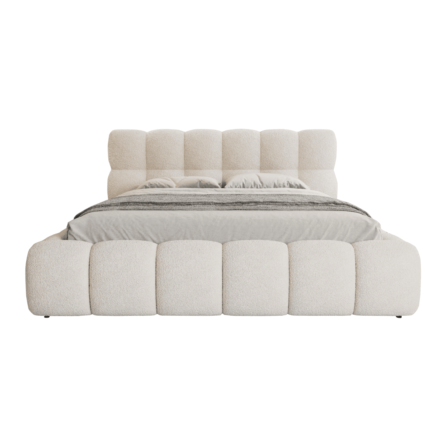 Łóżko tapicerowane Bubble