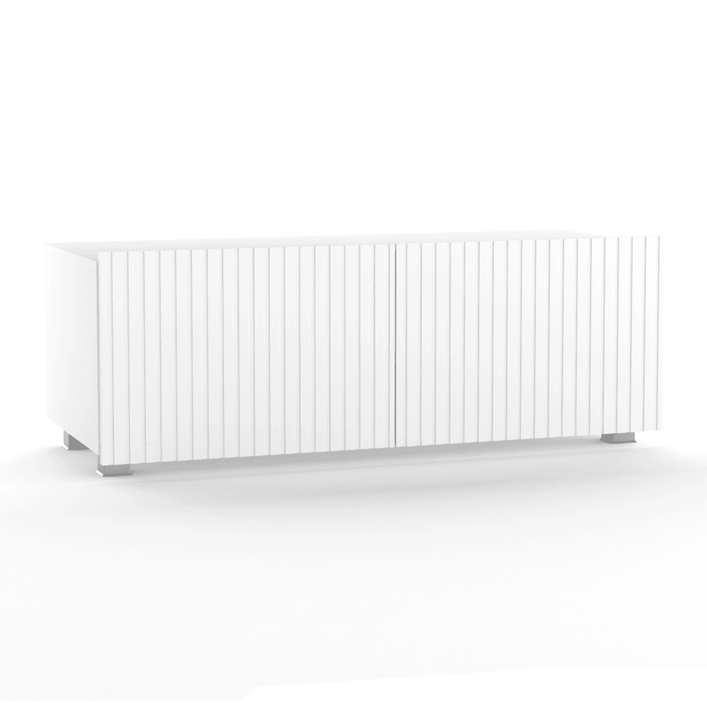 Szafka RTV Lio 100 cm Biała