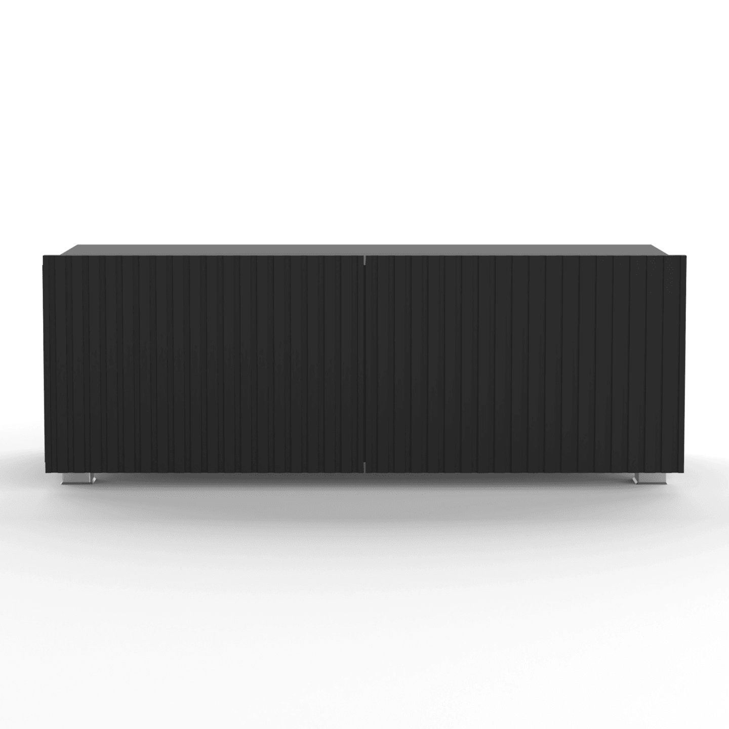 Szafka RTV Lio 100 cm Czarna