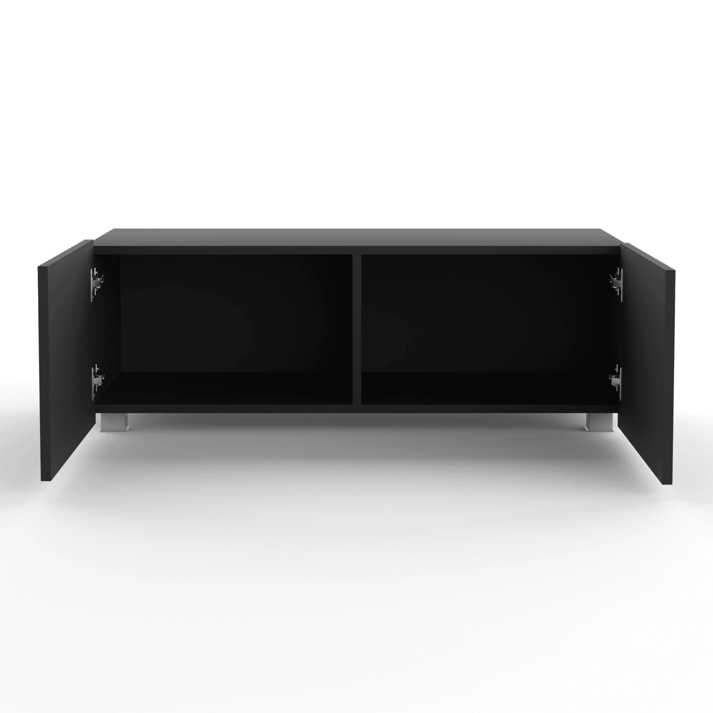 Szafka RTV Lio 100 cm Czarna