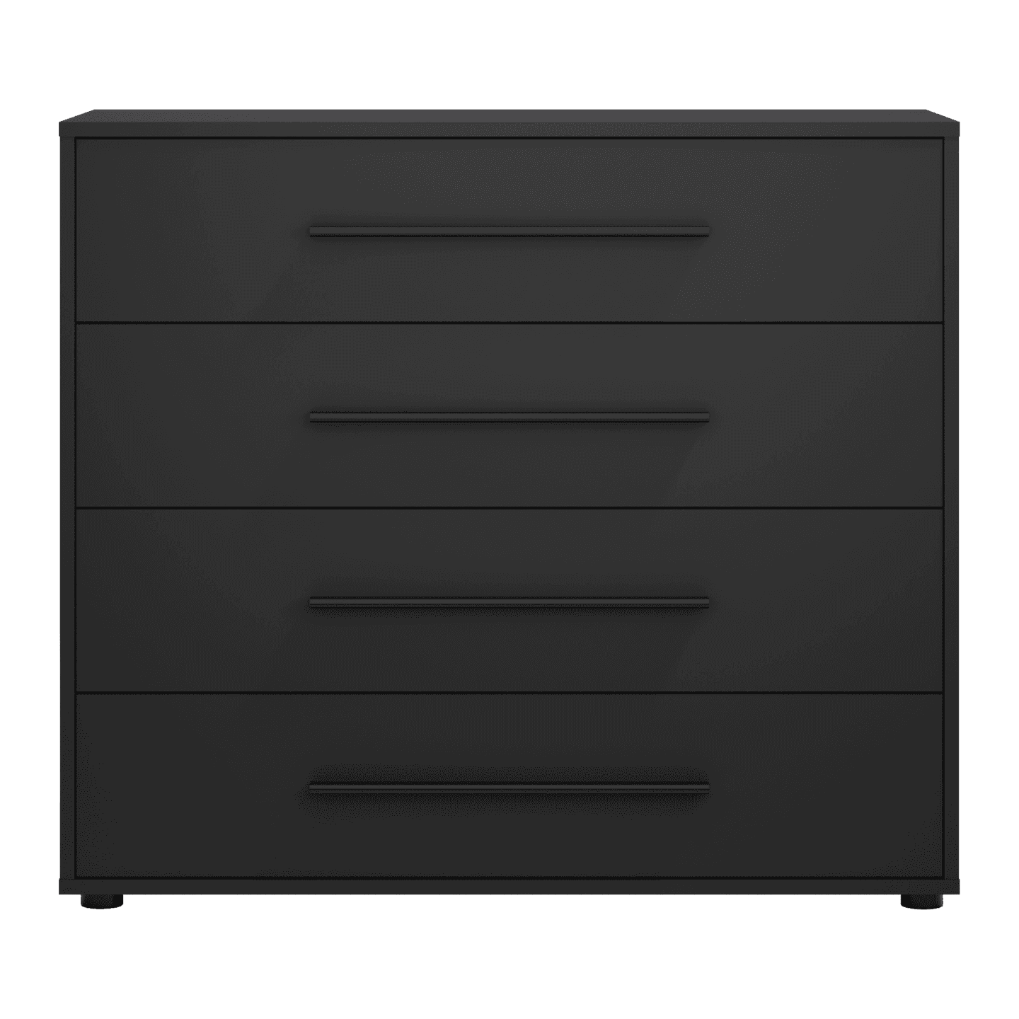 Komoda Ones 99 cm Czarna - zdjęcie 2