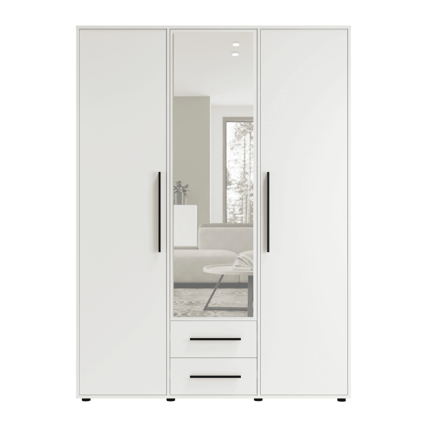 Szafa 3D Ones 150 cm Biała