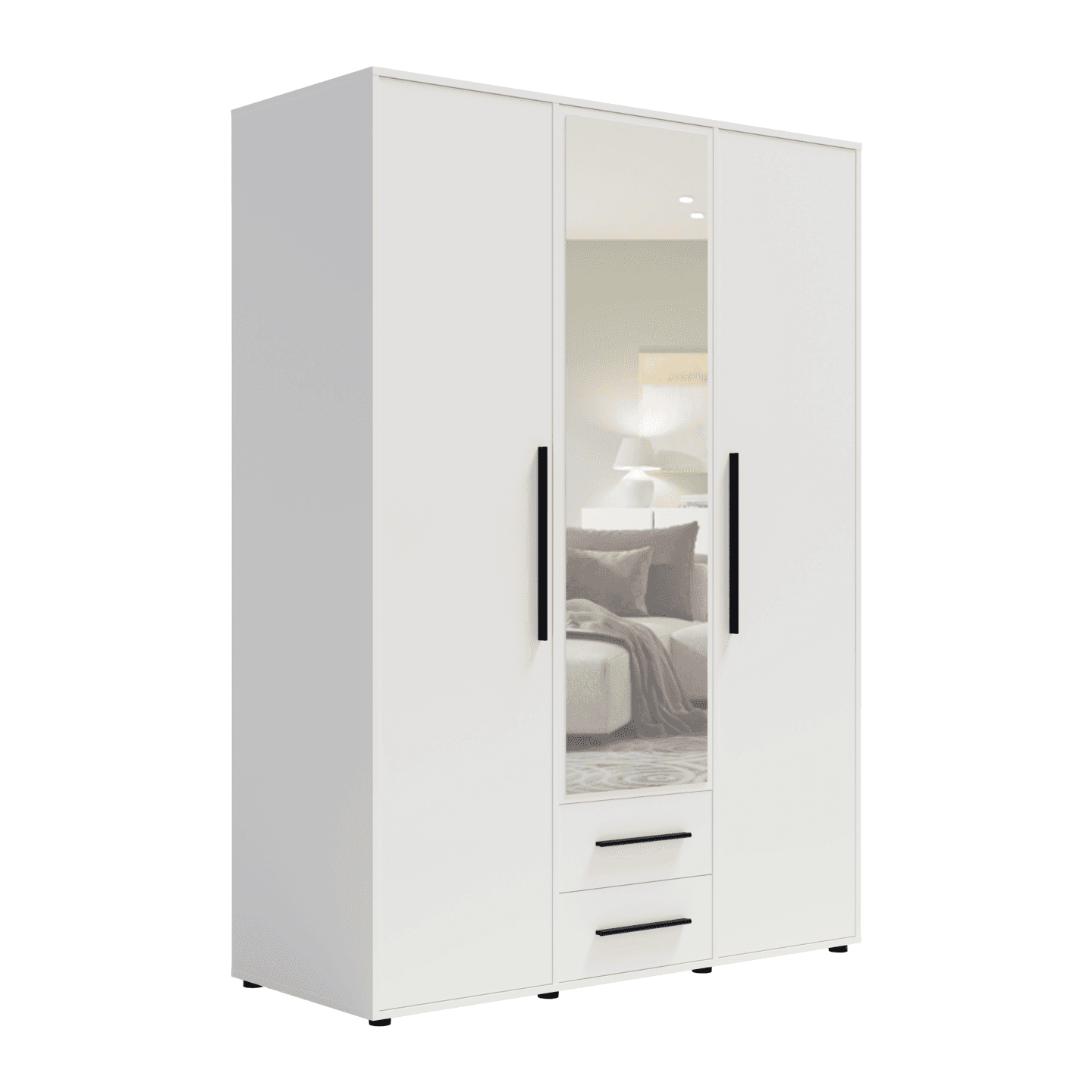 Szafa 3D Ones 150 cm Biała