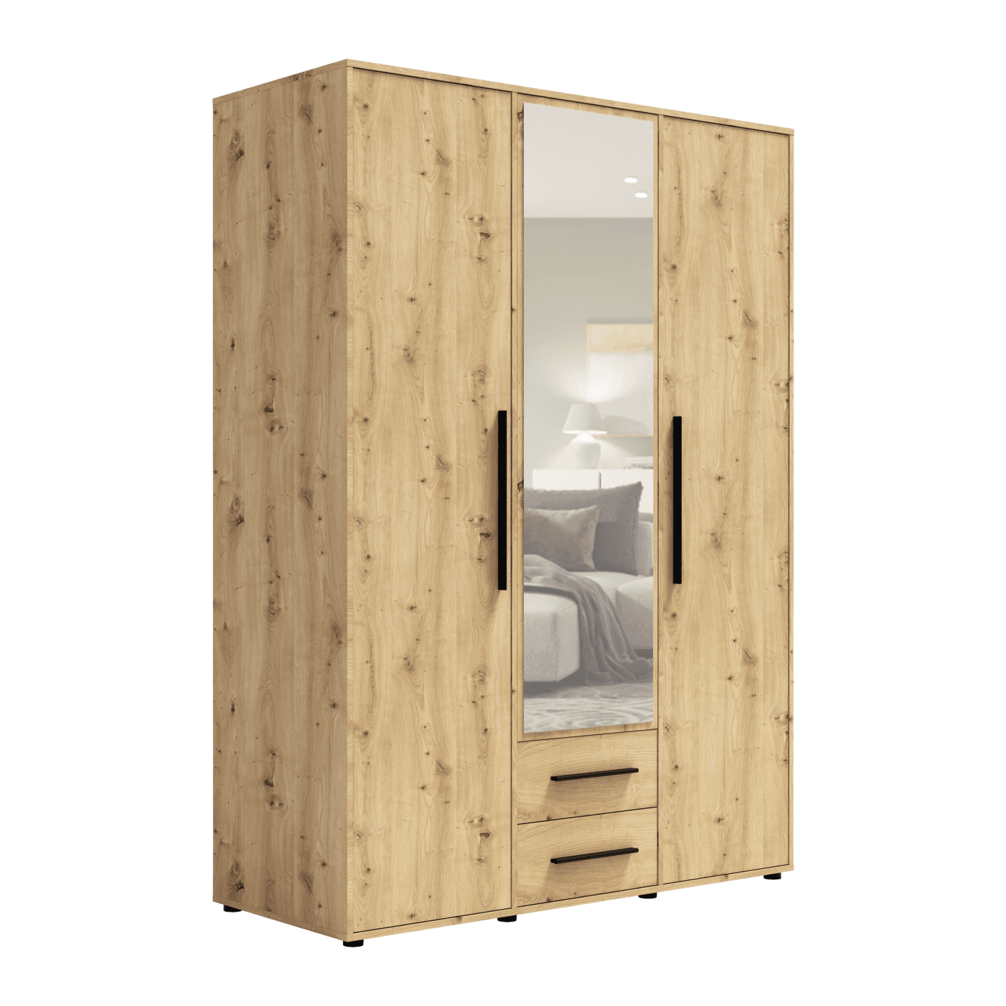 Szafa 3D Ones 150 cm Dąb Artisan