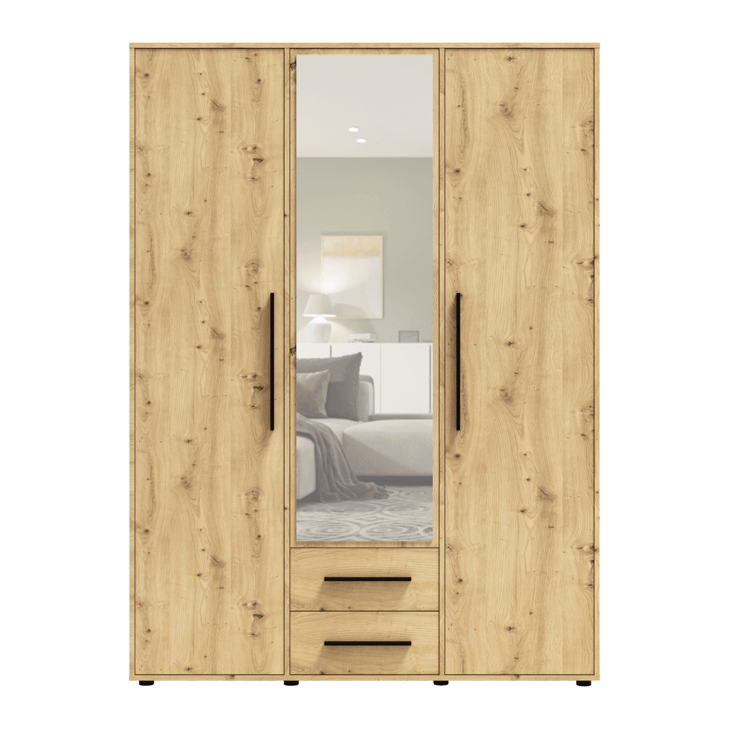 Szafa 3D Ones 150 cm Dąb Artisan