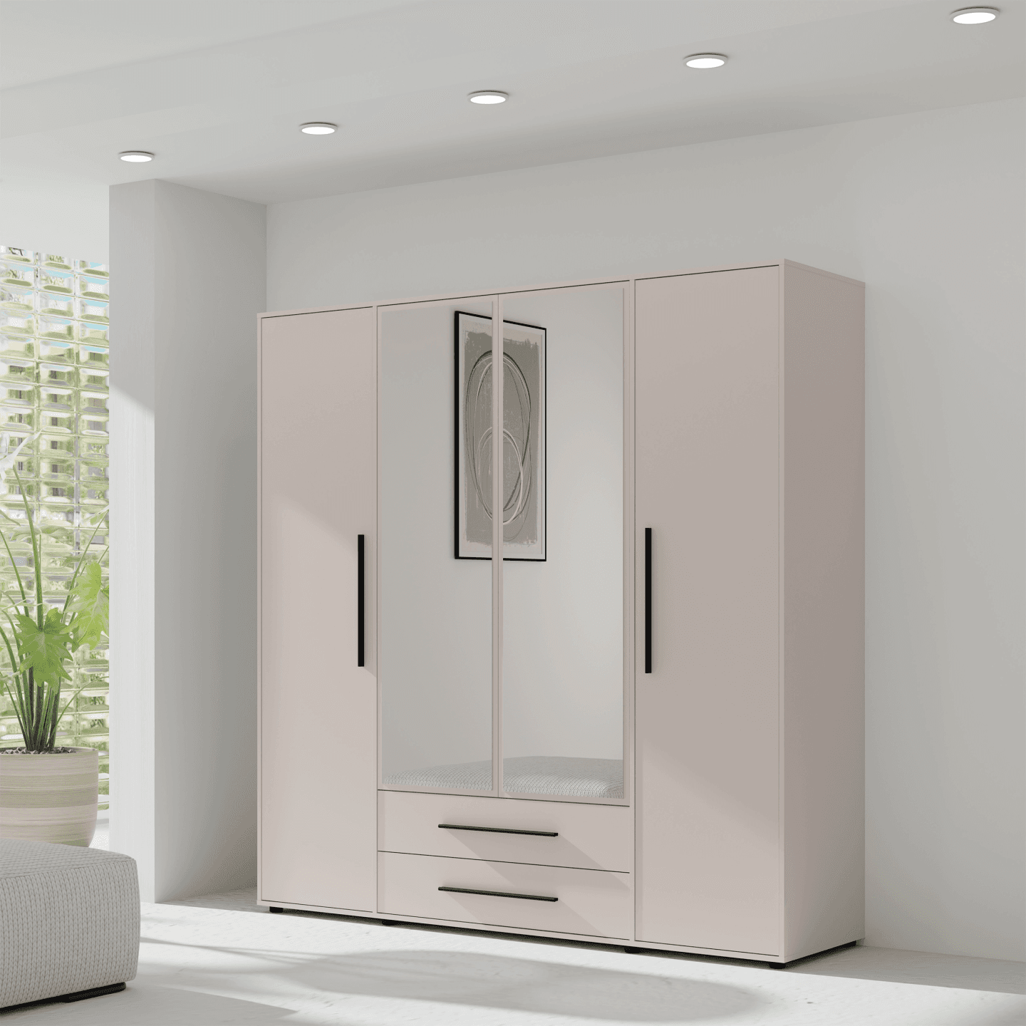 Szafa 4D Ones 200 cm Kaszmir