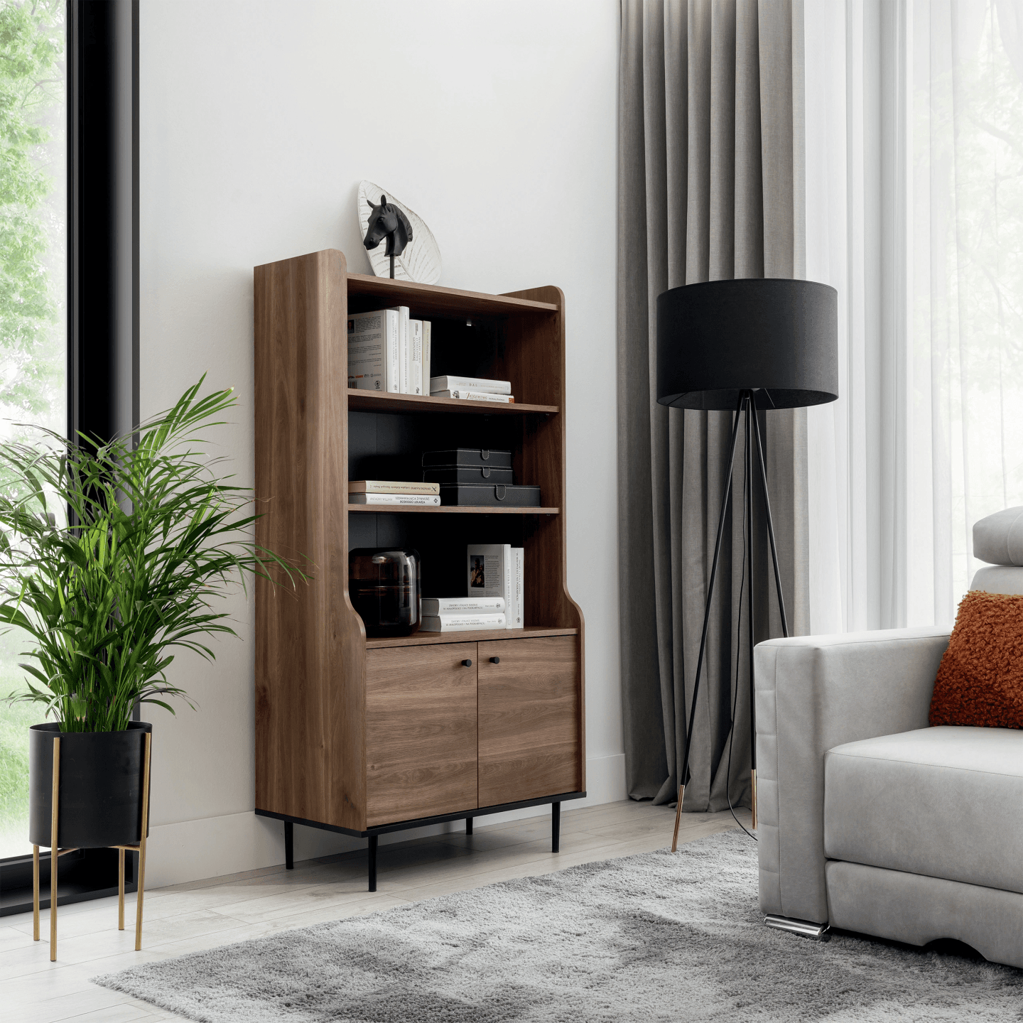 Regał Rino 80 cm Brandy Castello - zdjęcie 2