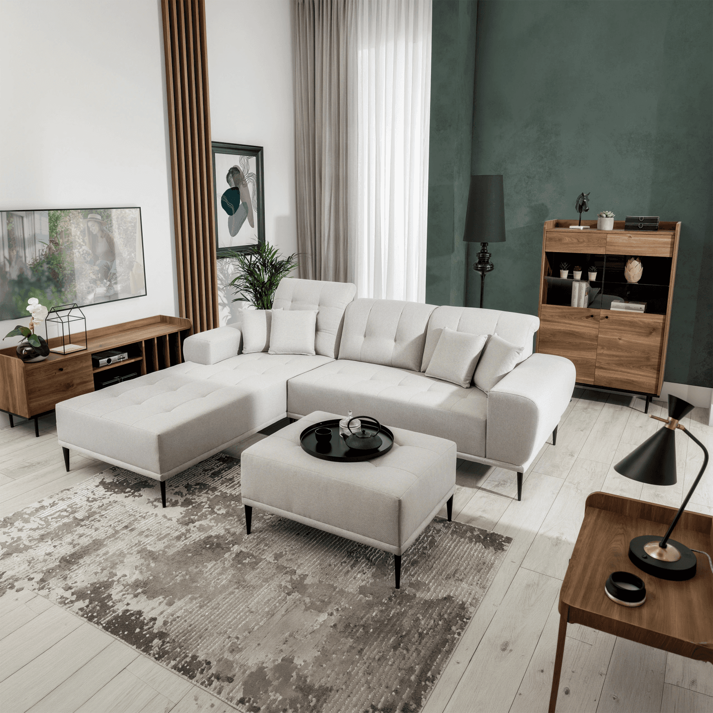 Szafka RTV Rino 150 cm Brandy Castello