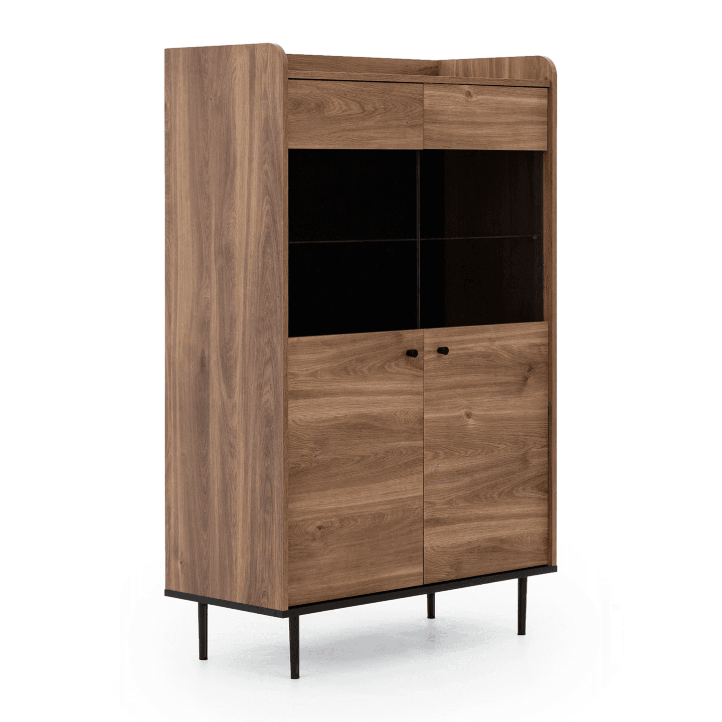 Witryna Rino 90 cm Brandy Castello