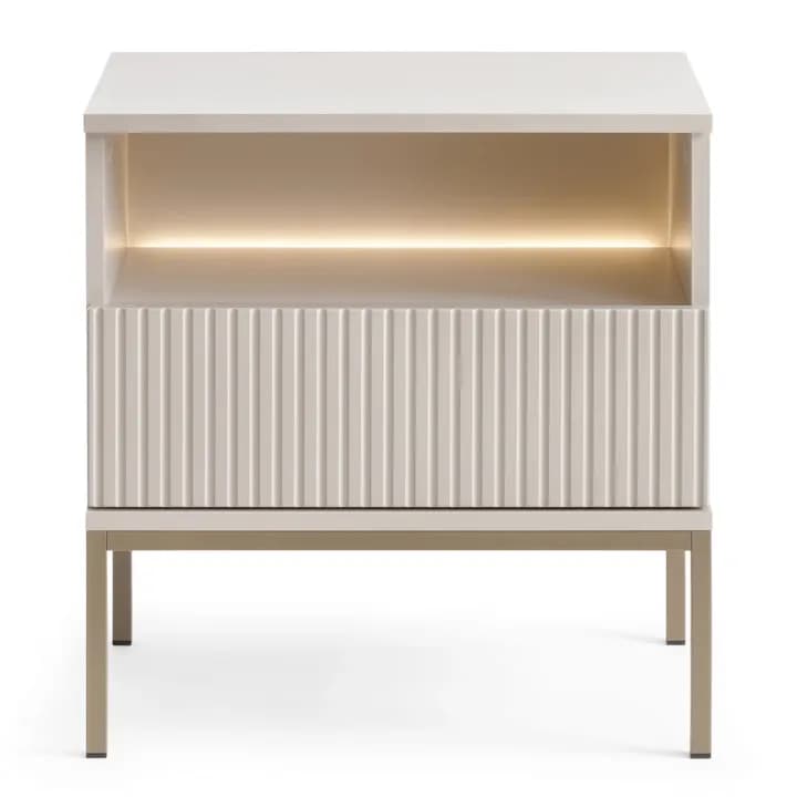 Stolik nocny Royal 54 cm kaszmir