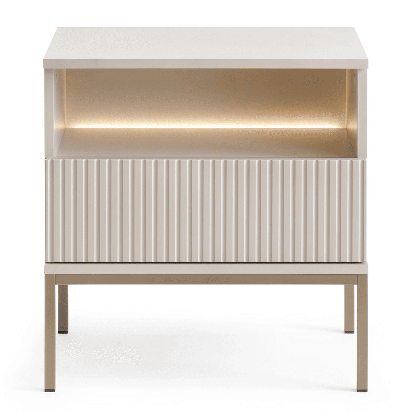 Stolik nocny Royal 54 cm kaszmir