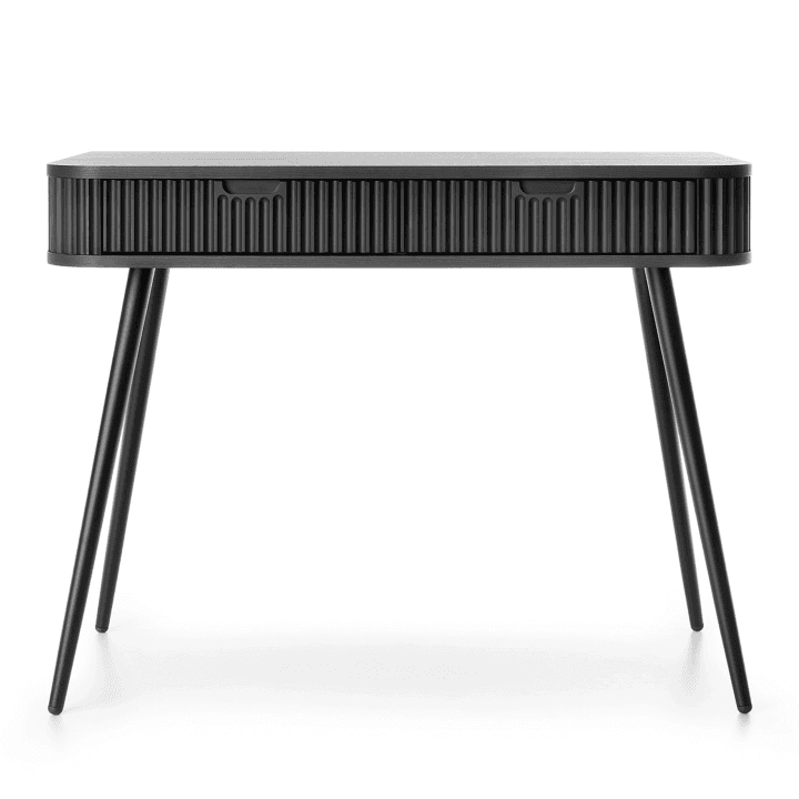 Toaletka Nole 103 cm czarna + czarne nogi