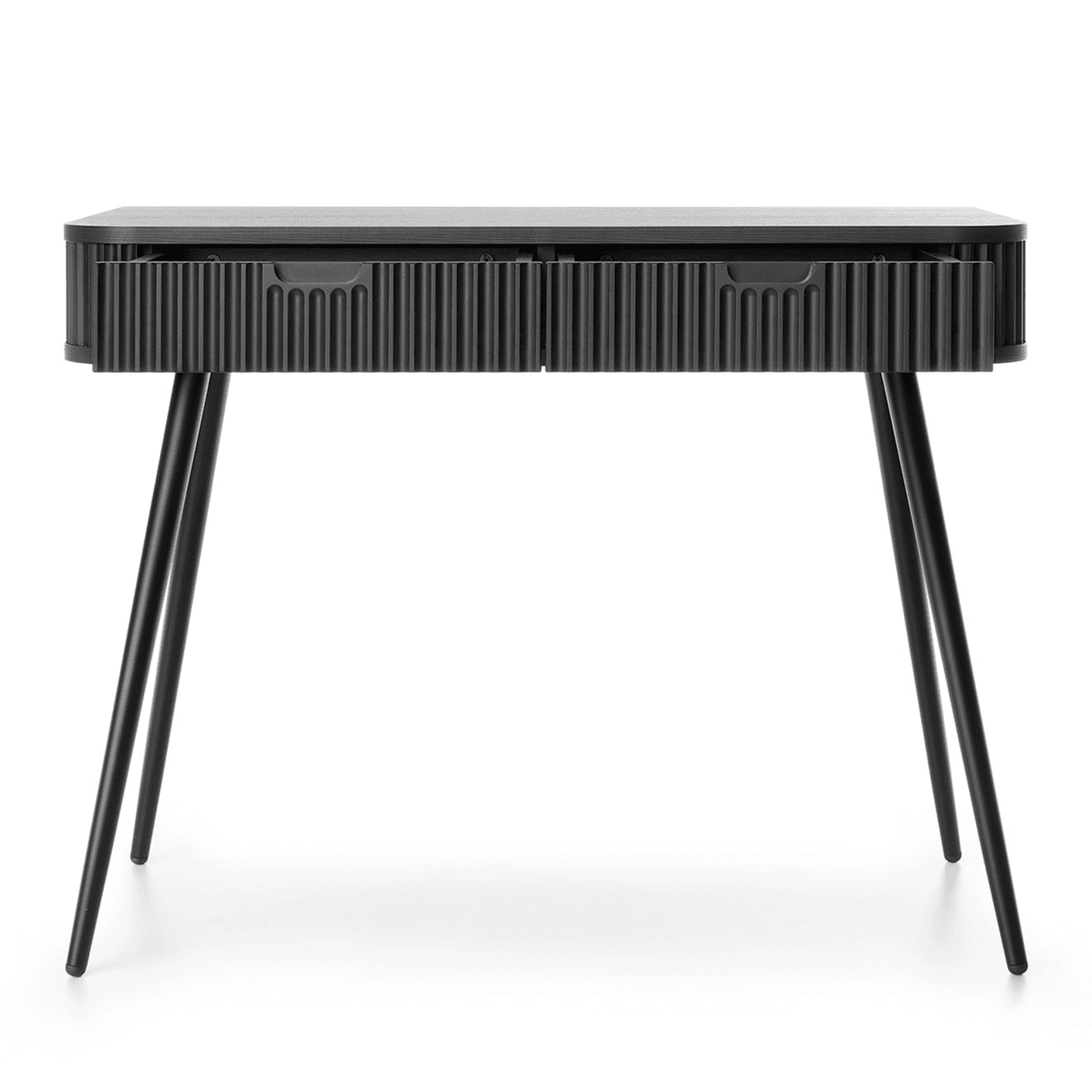 Toaletka Nole 103 cm czarna + czarne nogi