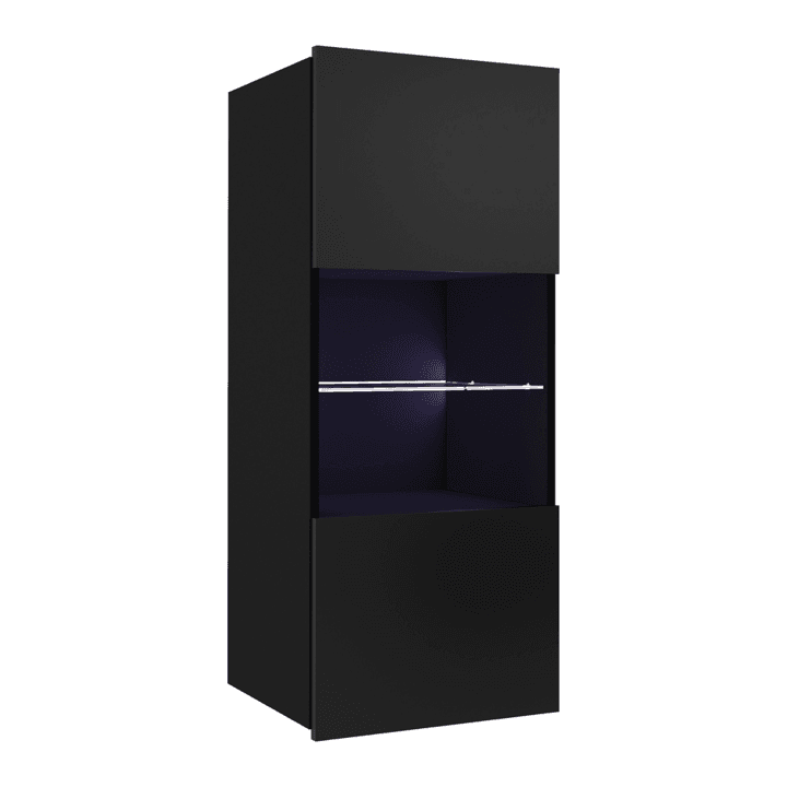 Witryna wisząca Olio 100 cm Czarna