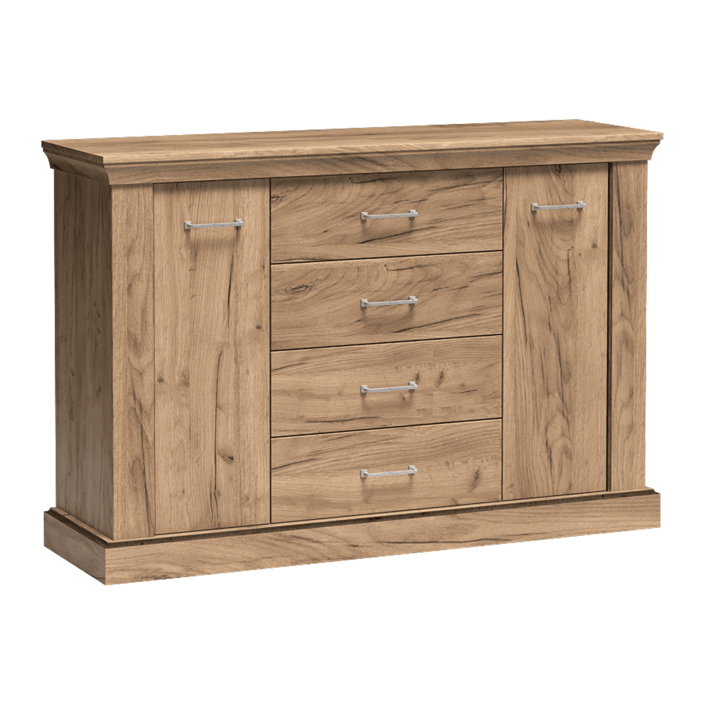 Komoda Renova 142 cm Kraft Złoty