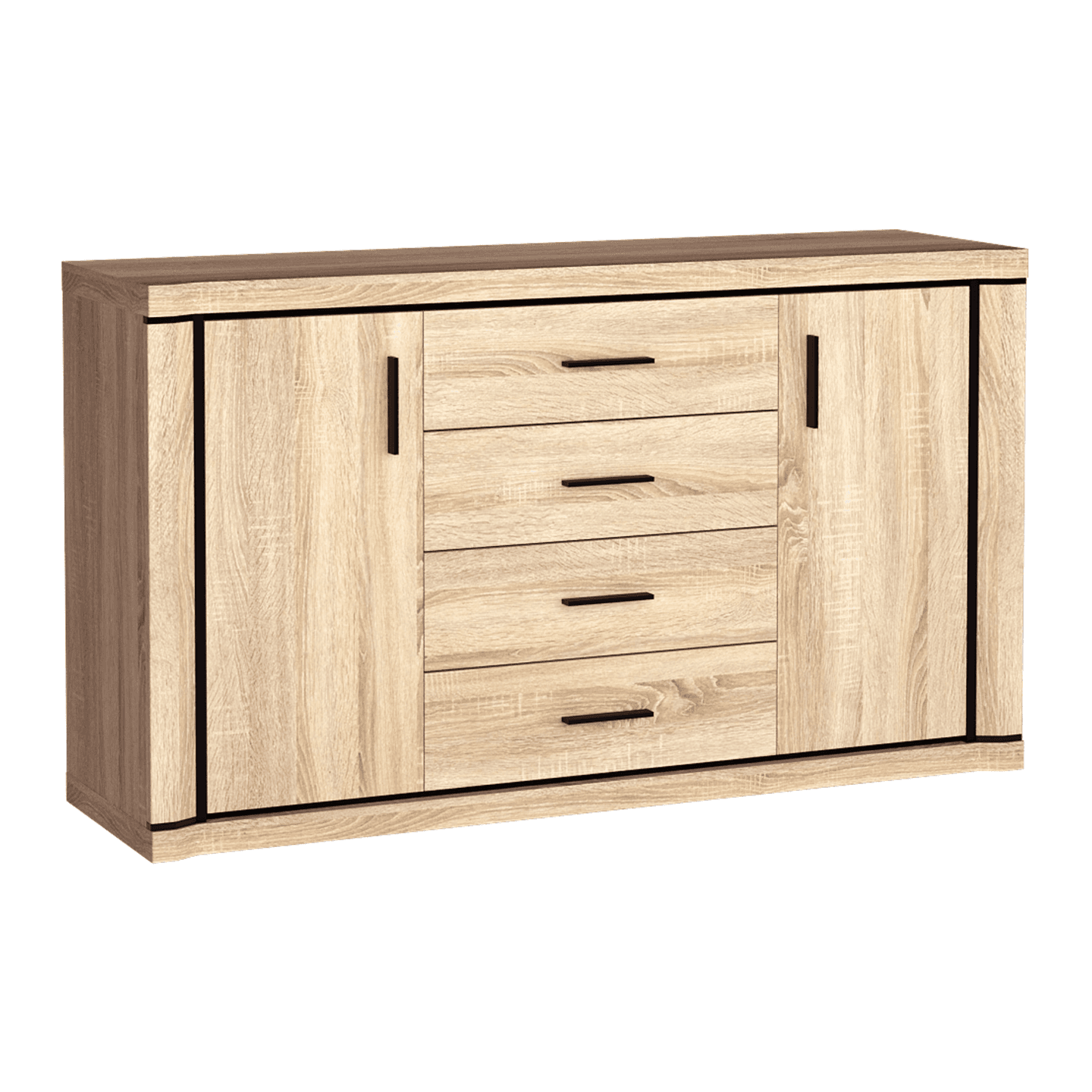 Komoda Caventa 157 cm Dąb Sonoma