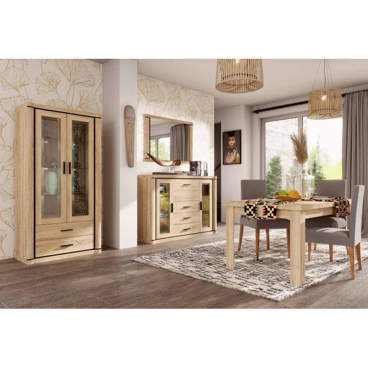 Półka Caventa 107 cm Dąb Sonoma - zdjęcie 2