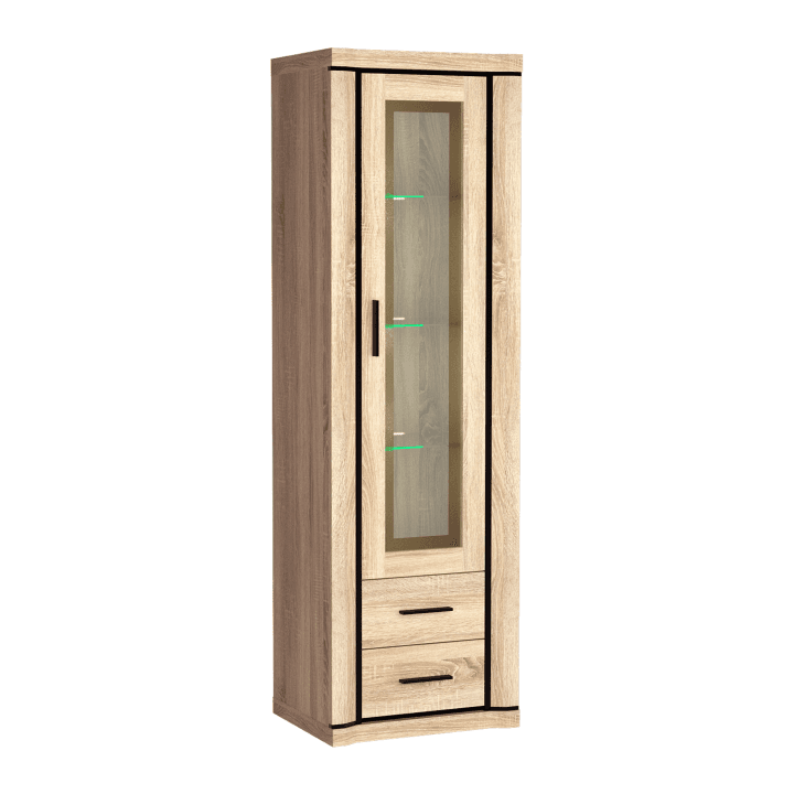 Witryna Caventa 58 cm Dąb Sonoma