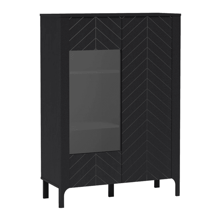 Witryna Solvian 103 cm Czarna