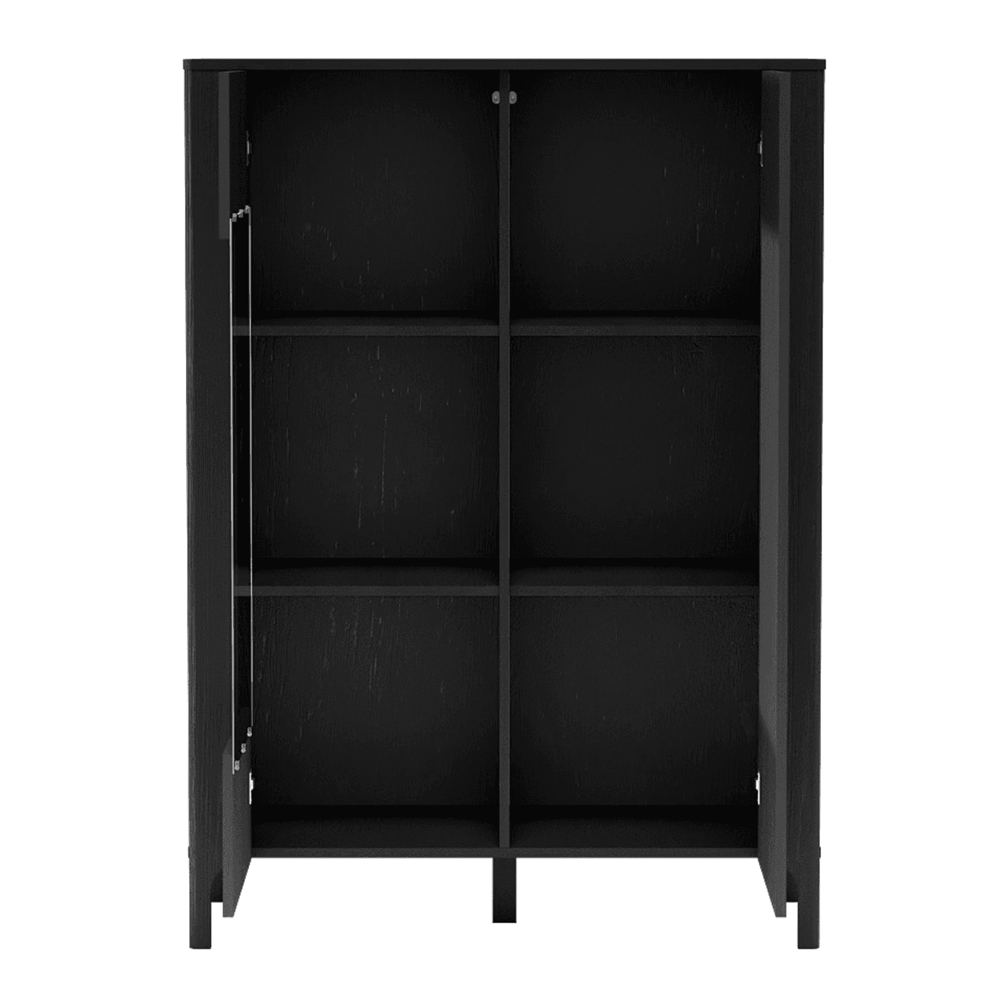 Witryna Solvian 103 cm Czarna