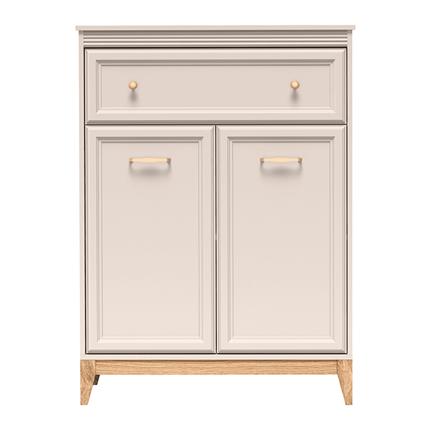 Komoda Belumi 92 cm Kaszmir + Dąb