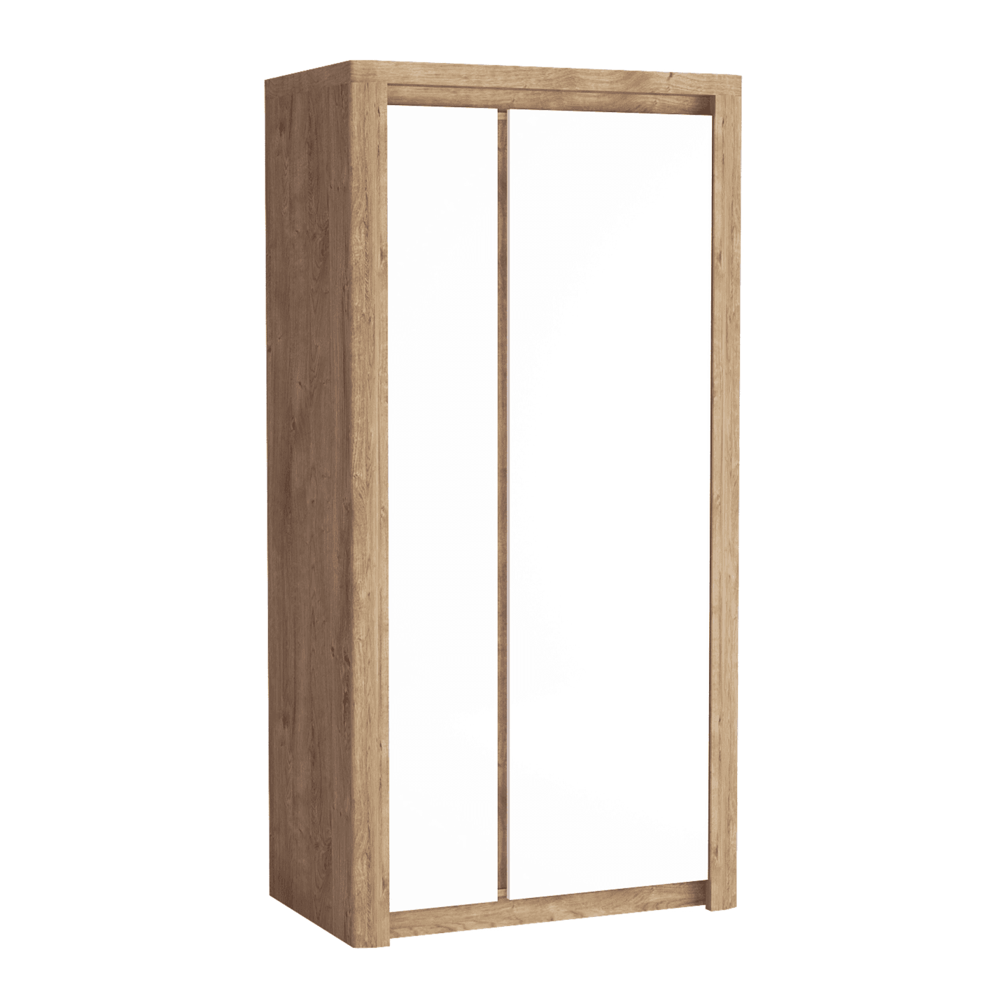 Szafa Melva 98 cm Dąb Ribbeck + Biały