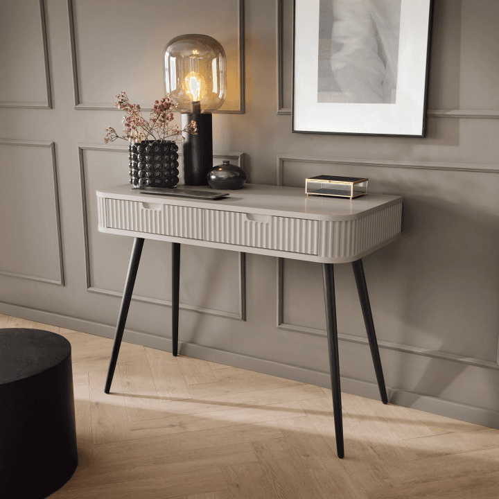 Toaletka Nole 103 cm Kaszmir + czarne - zdjęcie 2