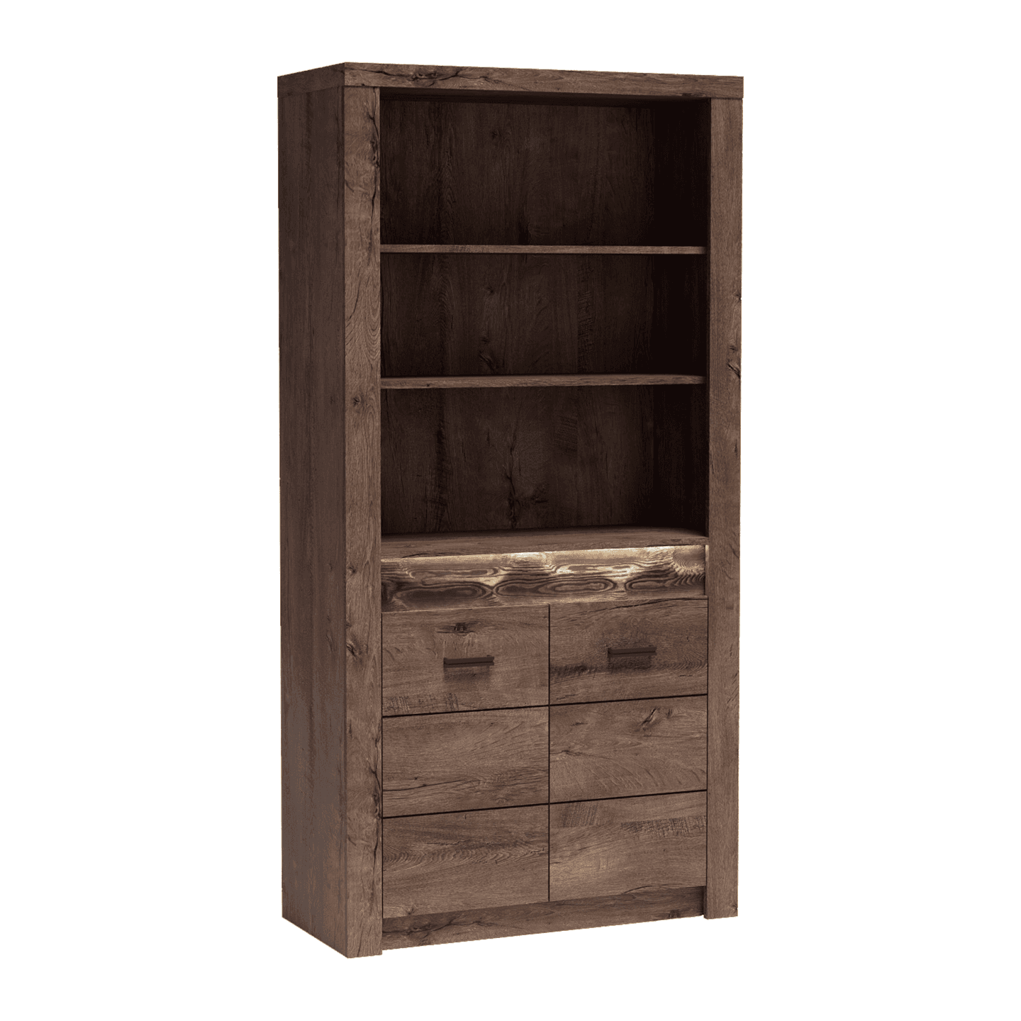 Regał Monteri 96 cm Jesion Ciemny