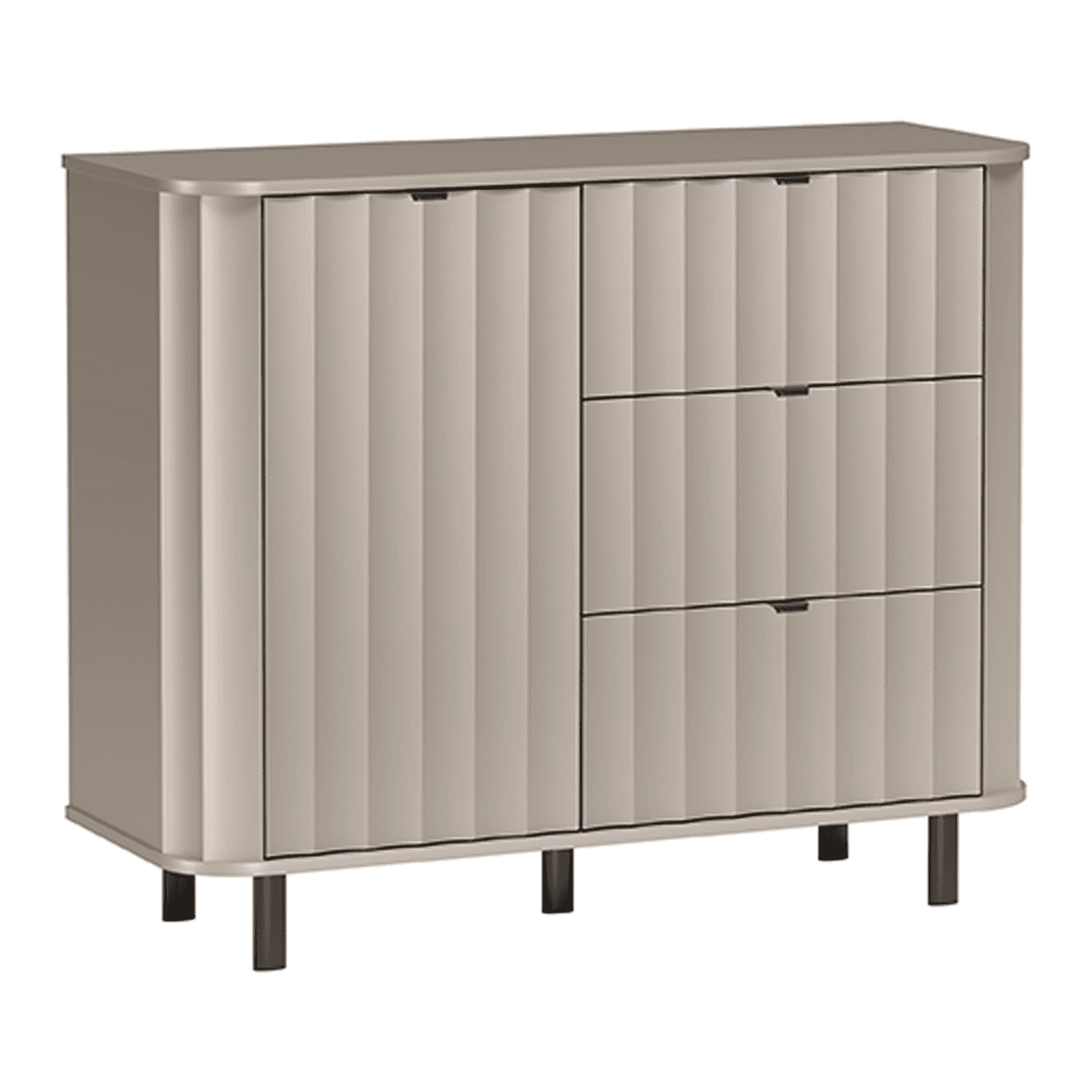 Komoda Belvero 111 cm Clay Gray