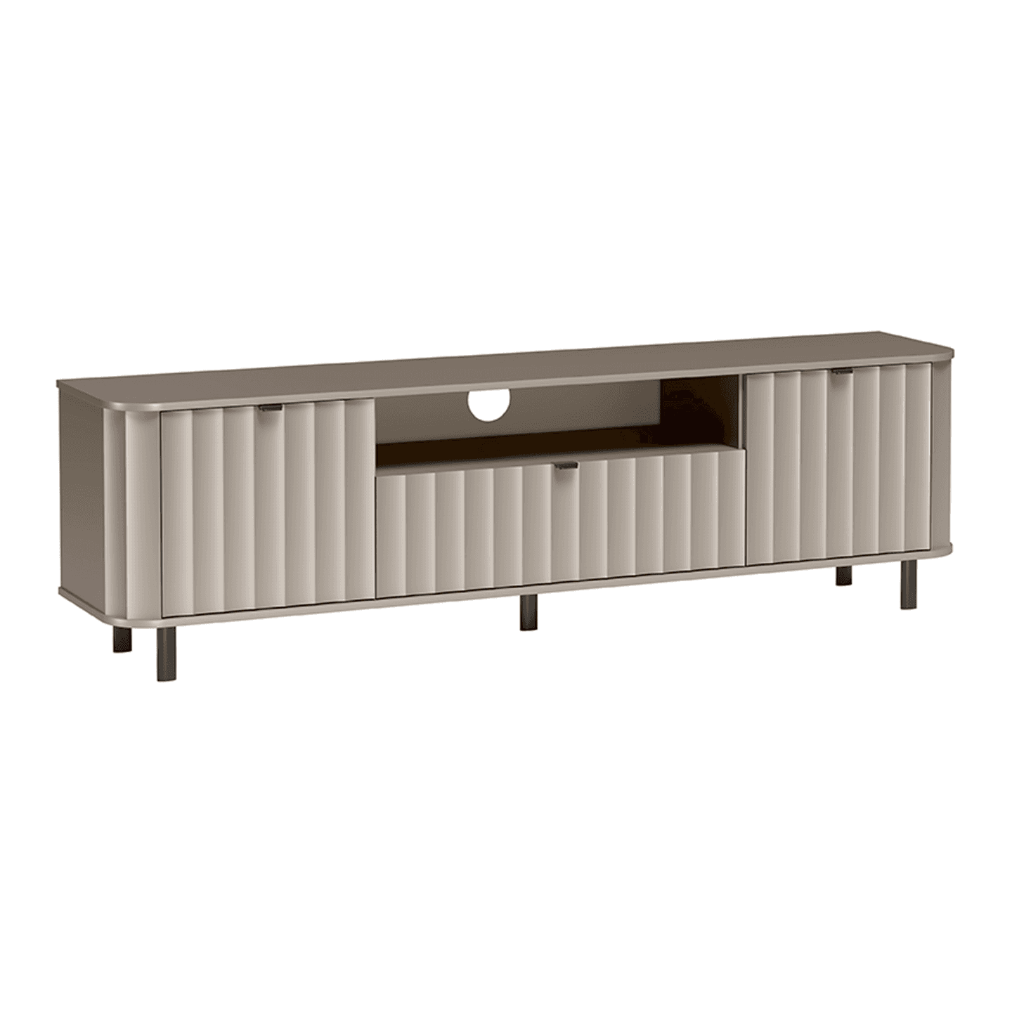 Szafka RTV Belvero 196 cm Clay Gray