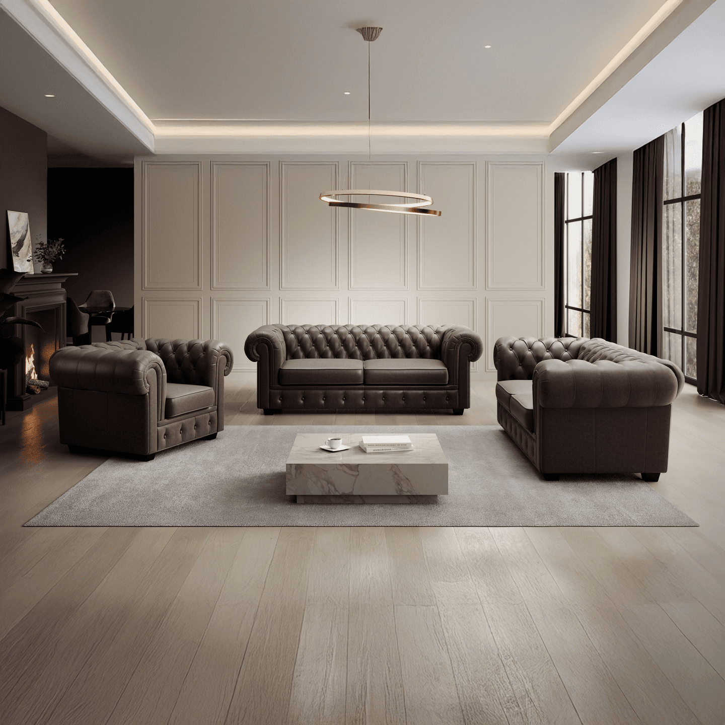 Fotel Chesterfield - zdjęcie 2