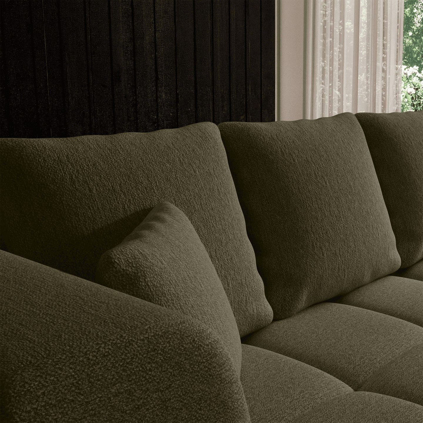 Elegancka sofa elektryczna z poduszkami Albio WERSAL - zdjęcie 2