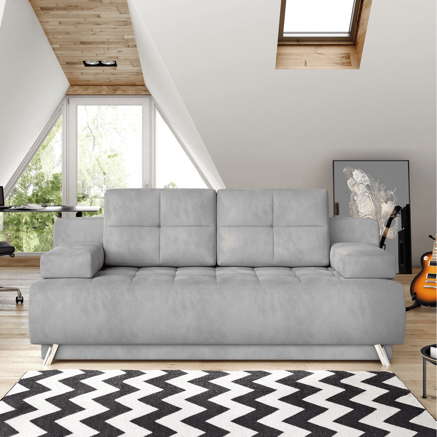 Komfortowa sofa Oslo z funkcją spania - zdjęcie 2