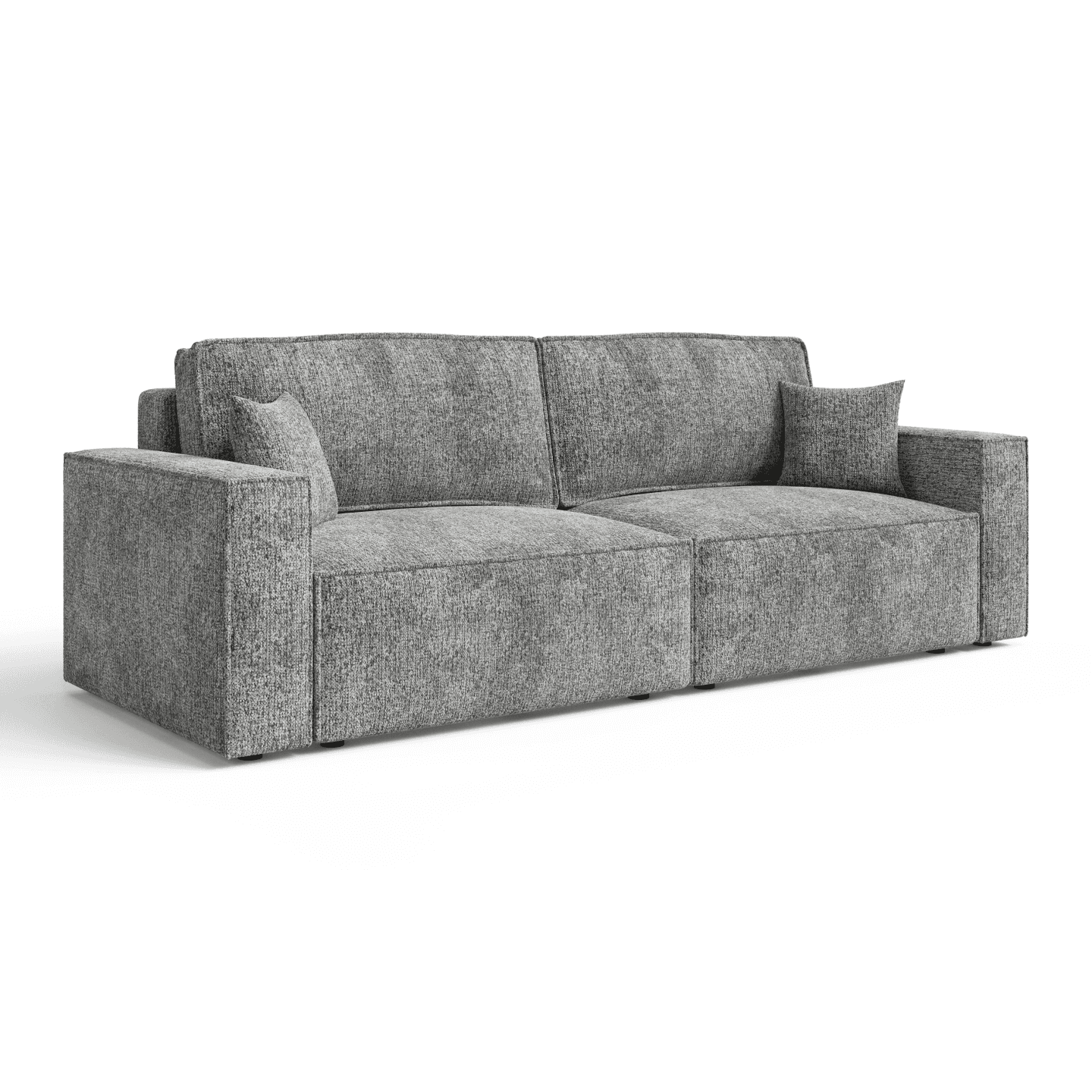 Sofa ARON S z pojemnikiem na pościel | Rozkładana | Tkanina Bella 15