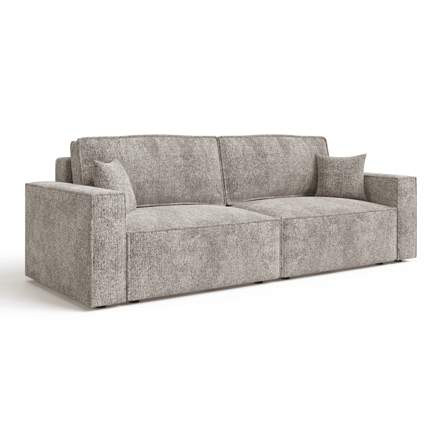 Modna sofa ARON S z pojemnikiem | Rozkładana | Tkanina Bella 60
