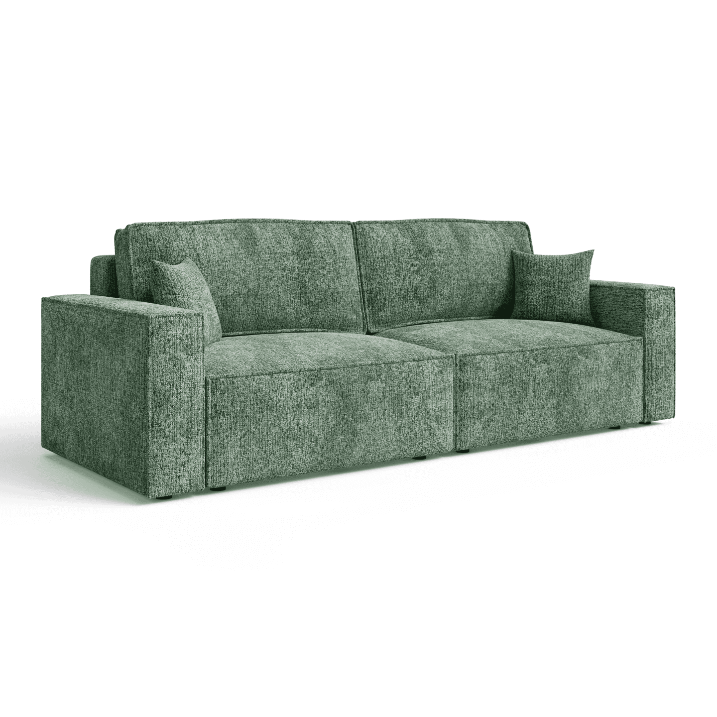 Funkcjonalna sofa ARON S do salonu | Rozkładana | Tkanina Bella 80