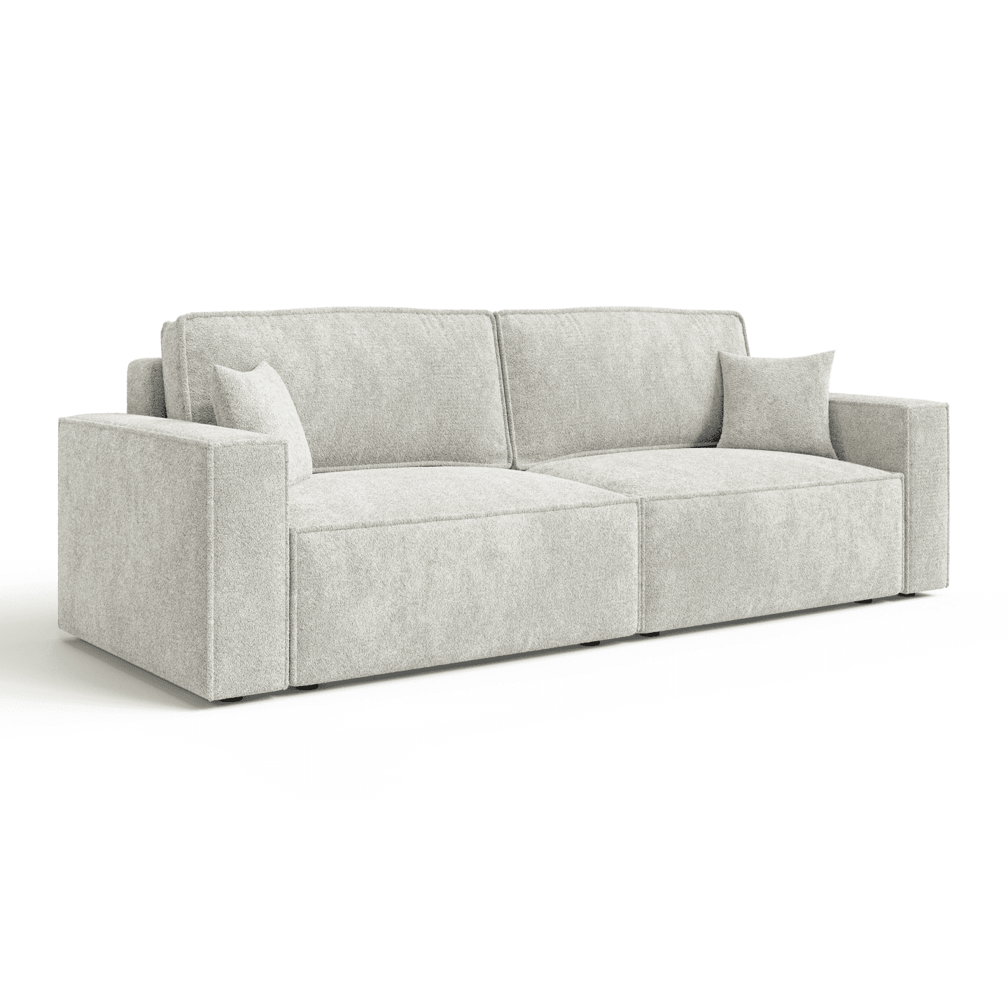 Modna sofa ARON S z funkcją spania | Rozkładana | Tkanina Coral 15