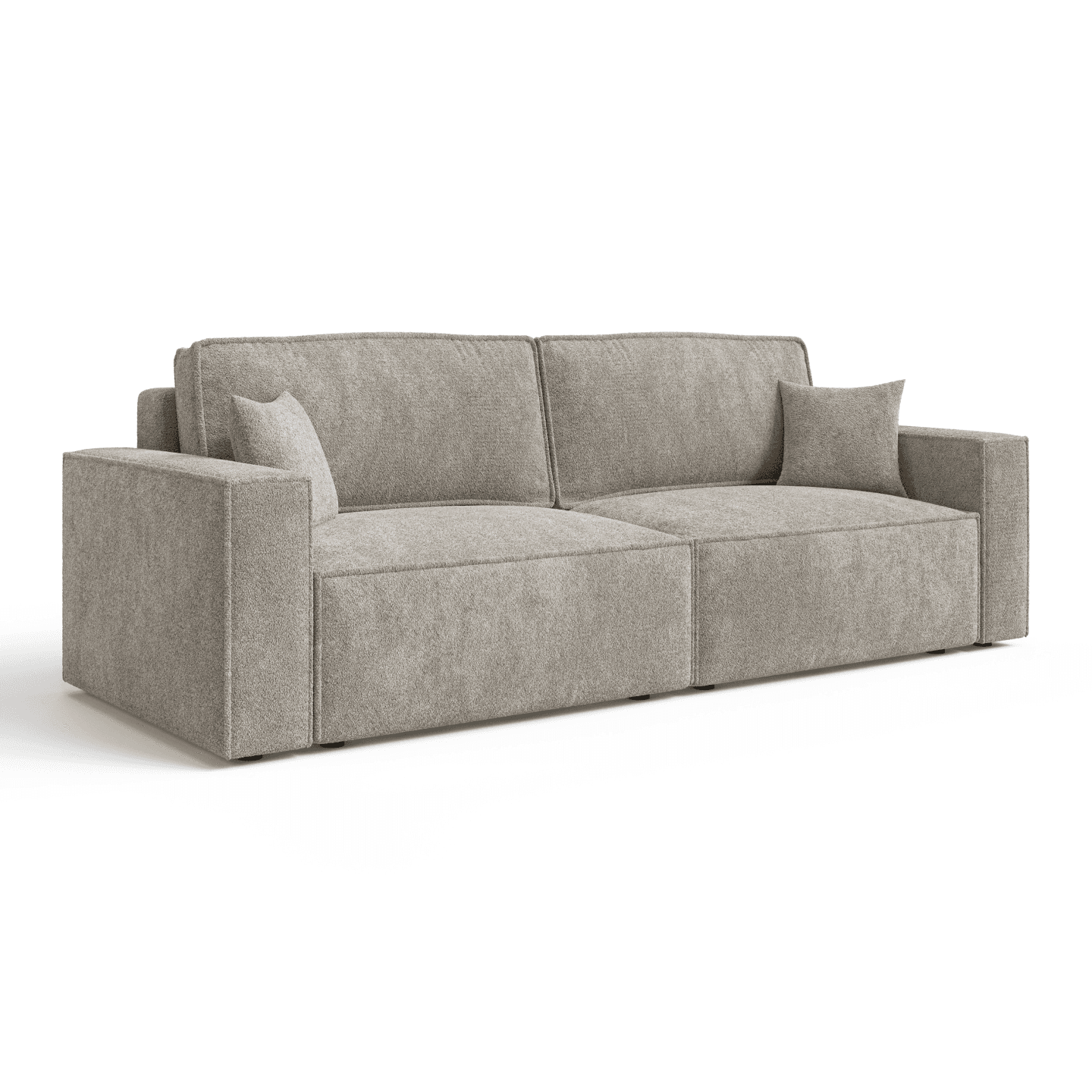 Sofa ARON S z pojemnikiem na pościel | Rozkładana | Tkanina Coral 50