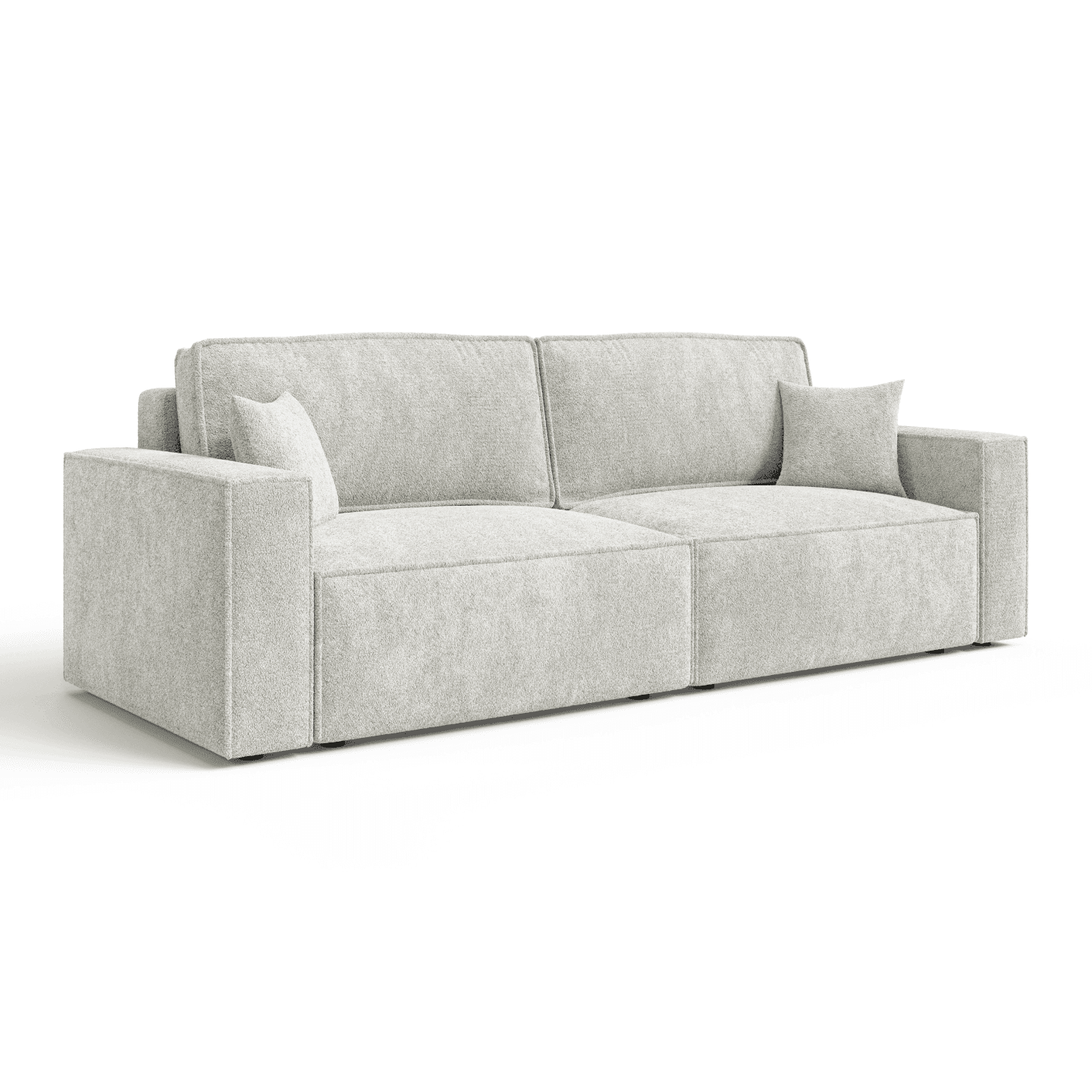 Komfortowa sofa ARON S do spania | Rozkładana | Tkanina Coral 70
